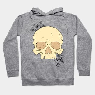 skulls rose Hoodie